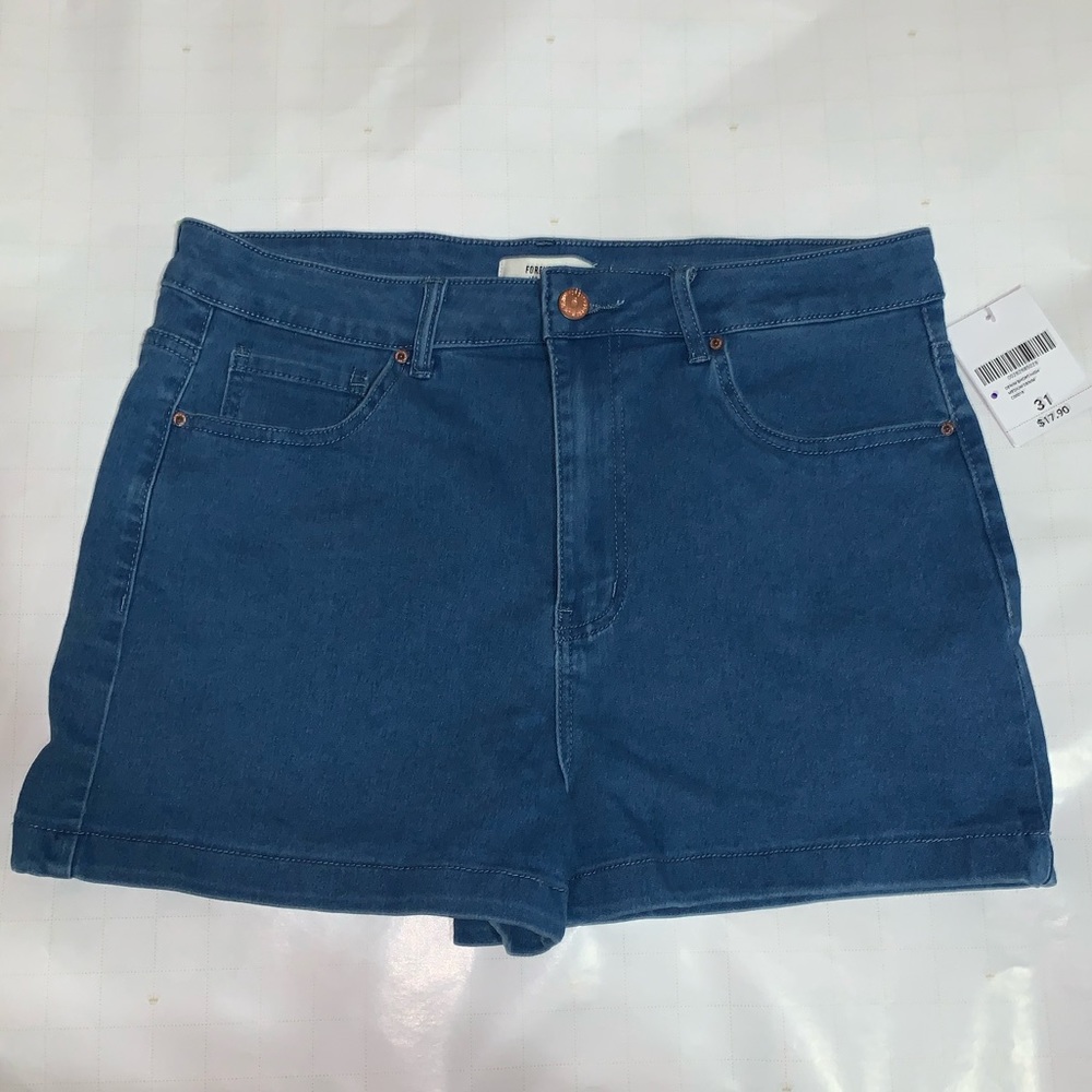 Forever 21 / Brand New / High-Waisted Denim Shorts